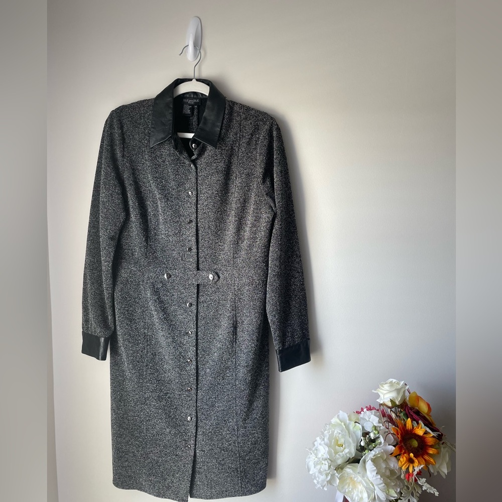 Women’s Gray Light Overcoat Size 14